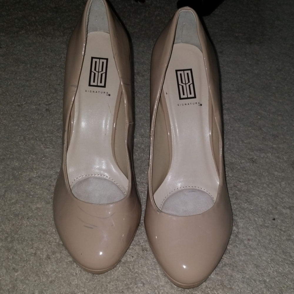 Nude heels